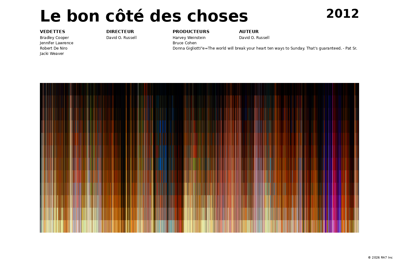Aperçu de l’affiche pour Le bon côté des choses